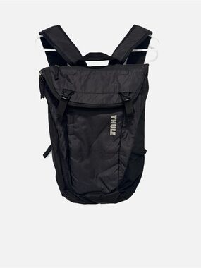 Thule Black Roll-Top Commuter Backpack for Men